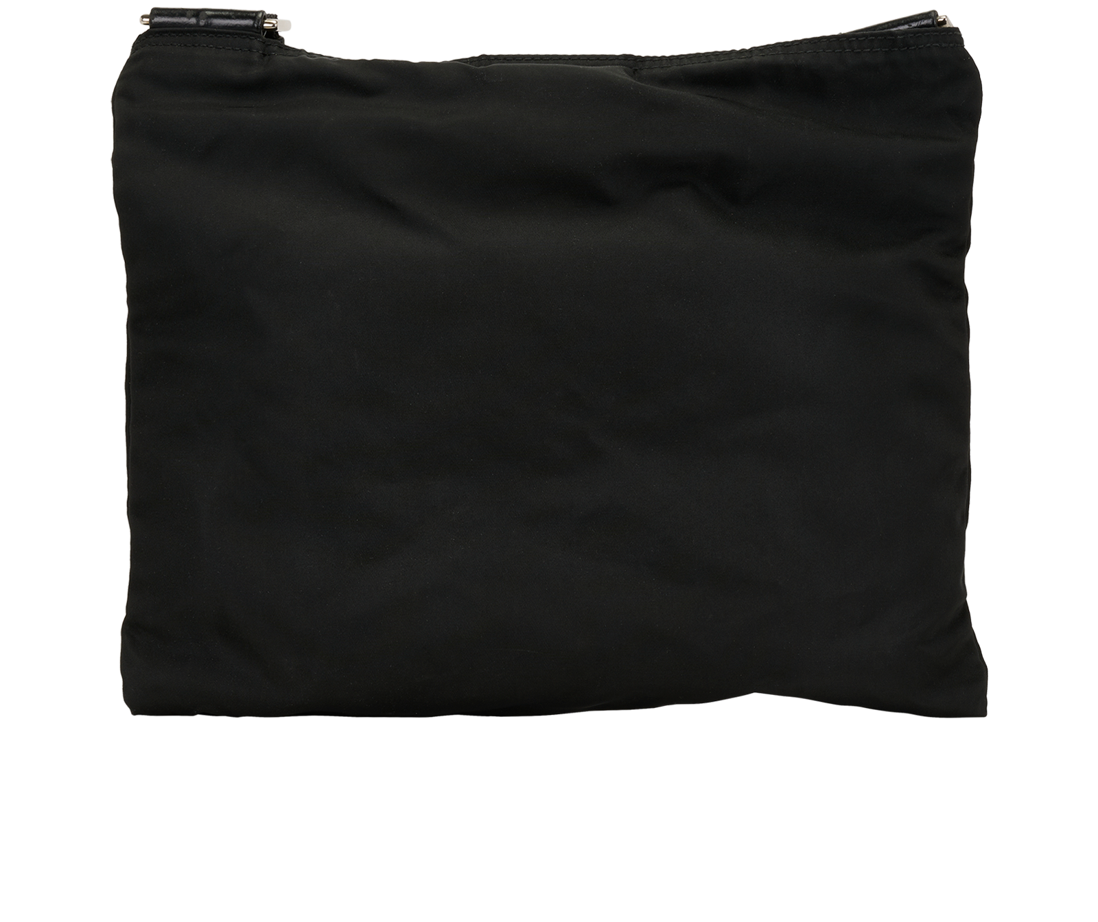 Re-Nylon Messenger, &pound;320, Handbags, Black, Nylon, Back view